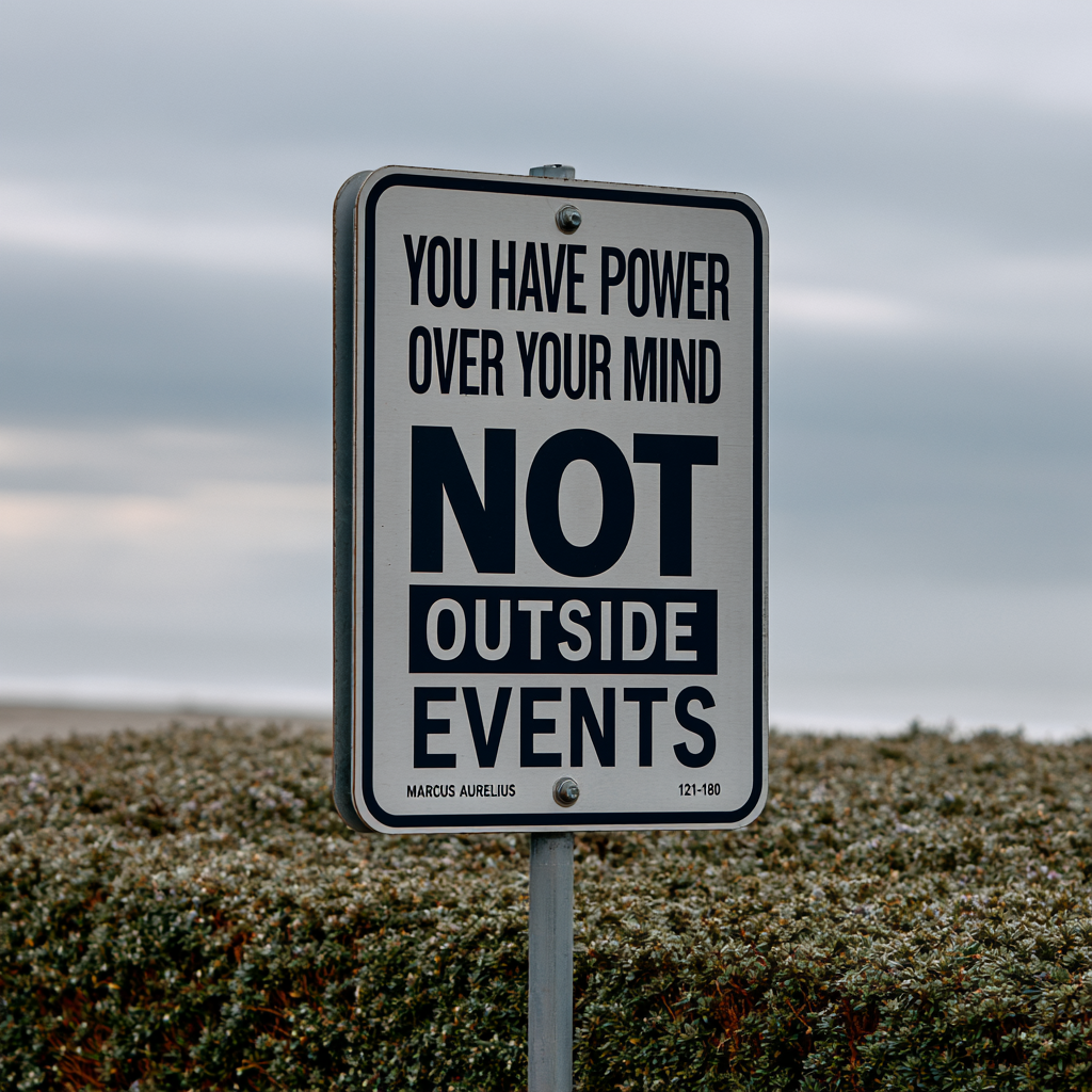 Marcus Aurelius Stoic Sign